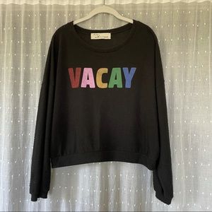 Vintage Havana “Vacay” graphic sweatshirt M